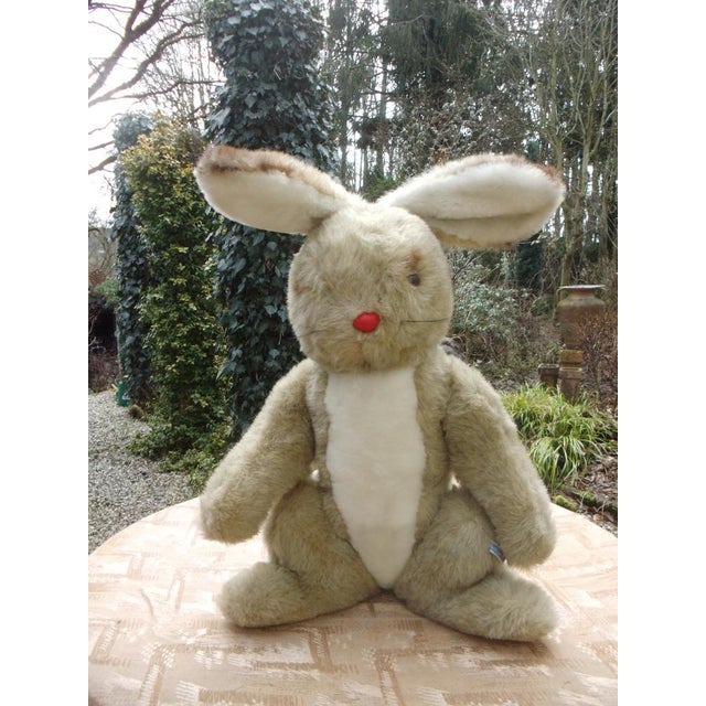 A giant rabbit bearing the logo of the Bahlsen bakery company, which has been in business since 1889, was produced as an...