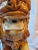 1970s Colorful Ceramic Foo Dogs - a Pair For Sale - Image 11 of 13