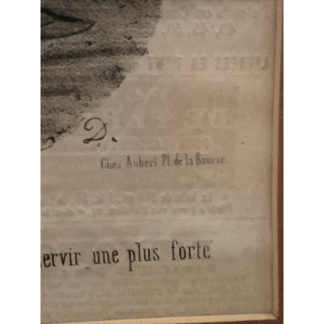 Wood Honoré Daumier Original Lithograph "Tout Ce Qu’on Voudra" Pl. 55 – Delteil 1699 For Sale - Image 7 of 12