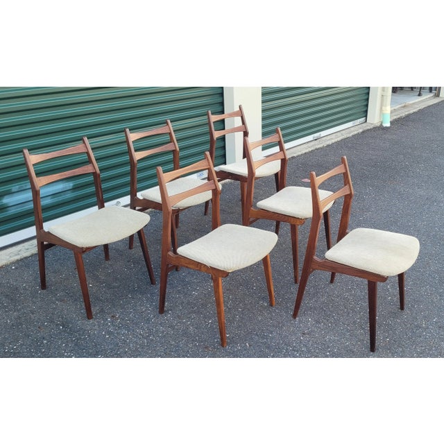 Mid-20th Century Set of 6 Mid-Century Modern Dining Chairs For Sale - Image 10 of 14