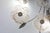1970s Italian Large Size Gold and Transparent Murano Glass Wall Light or Ceiling Light Flower For Sale - Image 14 of 17