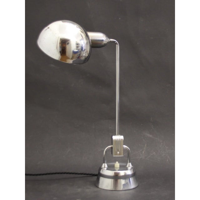 French Art Deco Metal Desk Lamps by Charlotte Perriand for Jumo, 1940s, Set of 2 For Sale - Image 16 of 18