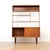 Wood Mid Century Teak Bookcase Room Divider For Sale - Image 7 of 12