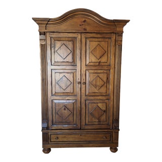 Vintage Mid Century Drexel Studio Armoire For Sale