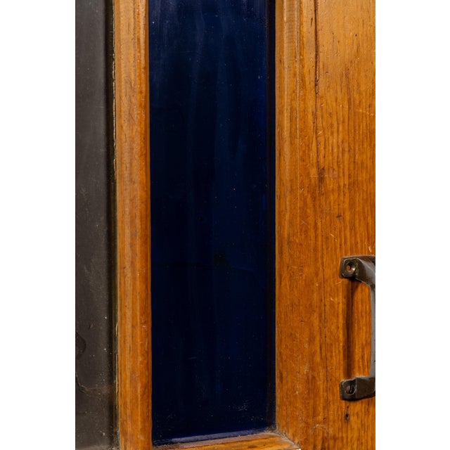 Mid 20th Century Salvaged Filling Station Ladies Restroom Door For Sale - Image 10 of 11