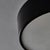 1960s Round Black Metal and Opaline Glass Ceiling Lamp by Bruno Gatta for Stilnovo For Sale - Image 16 of 16