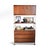 Mid-Century Modern Mid Century Modern Walnut Wall Unit by Stanley For Sale - Image 3 of 12