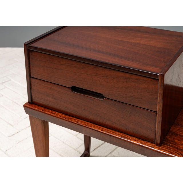 1960s Kai Kristiansen Rosewood Console For Sale - Image 9 of 13