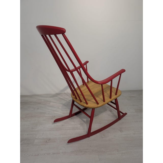 Grandessa Rocking Chair by Lena Larsson for Nesto, 1960s For Sale - Image 10 of 13
