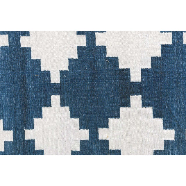Textile Oversized Indian Dhurrie Cotton Rug by Doris Leslie Blau For Sale - Image 7 of 8