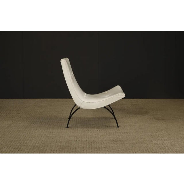 Milo Baughman Early Original Milo Baughman 'Scoop' Lounge Chair for James Inc / Thayer Coggin For Sale - Image 4 of 16