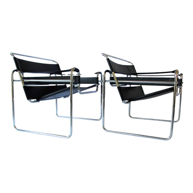 Vintage Wassily Style Chairs For Sale