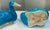 Mid 20th Century Chinese Export Ceramic Pottery Hand Painted Turquoise Ducks - Pair For Sale - Image 5 of 7