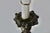 Late 20th Century Georgian Style Mahogany Brass Candlestick Table Lamps - a Pair For Sale - Image 13 of 18