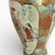 Gold Antique Japanese Meiji Satsuma Miniature Vase from Chosei For Sale - Image 8 of 13