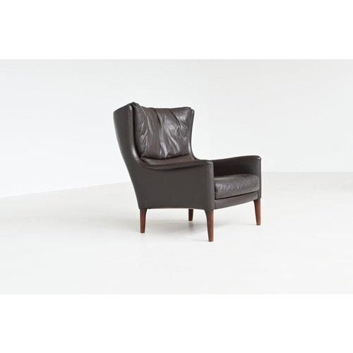 Lounge Chairs in Brown Leather from Durlet, Belgium, 1960s, Set of 2 For Sale - Image 12 of 18