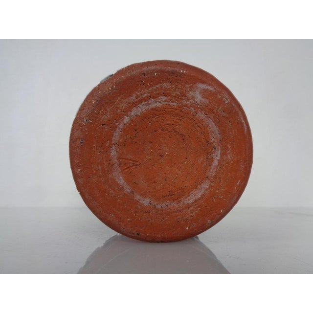 Red & Black Sawa Ceramic Vase, Germany, 1960s For Sale - Image 16 of 18