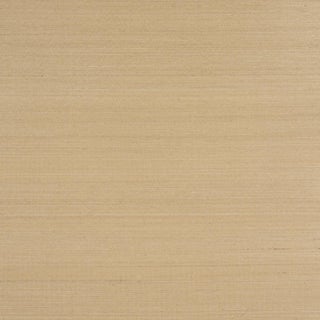 Schumacher Musa Abaca Wallpaper In Soft Gold For Sale