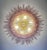 2020s Murano Style Chandelier Ceiling Light Original Palmette, Two Levels, 82 Pink Glasses For Sale - Image 5 of 5