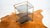Vintage Mid Century Brass & Smoked Glass Bar Cart, C. 1970s For Sale In Boston - Image 6 of 17
