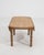 French Provincial Mid 20th Century Oak Drop-Leaf Side Table For Sale - Image 3 of 13