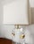 Beige Hollywood Regency Acrylic Glass Lamps, 1970s, Set of 2 For Sale - Image 8 of 15