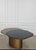 Modern 132" Irregular Shape Luxury Kaylee Dining Table in Brass For Sale - Image 10 of 11