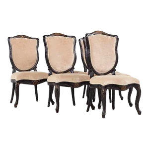 Maison Jansen Style French Dining Chairs - Set of 6
