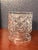 Vintage Crystal Cut Glass Biscuit - Cookie - Candy Jar - Pineapple Cut For Sale - Image 12 of 14