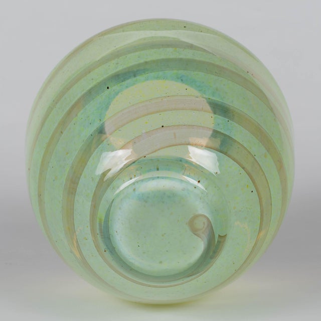 Mdina Art Glass Vase For Sale - Image 10 of 15