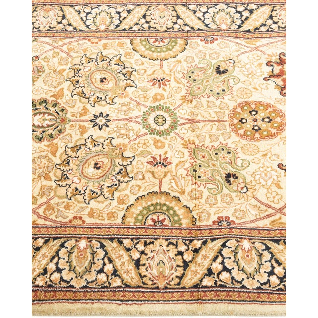 Solo Rugs Mogul, One-of-a-Kind Hand-Knotted Runner Rug - Beige, 2' 7" x 6' 1" For Sale - Image 4 of 8