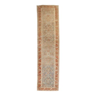 Antique Persian Bidjar Runner - 3'3" x 13' For Sale