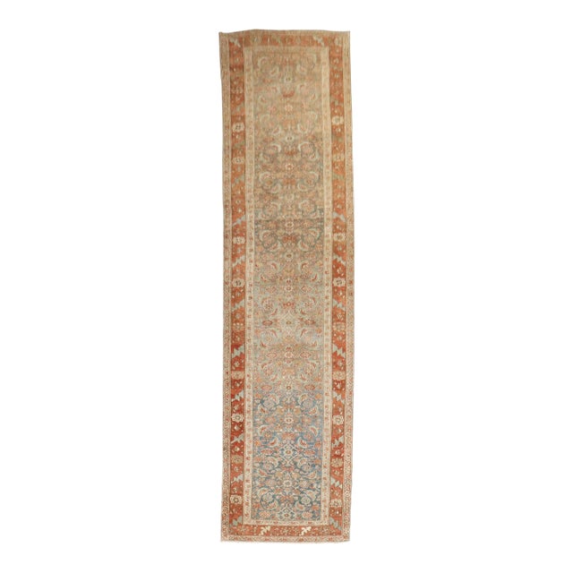 Antique Persian Bidjar Runner - 3'3" x 13' For Sale