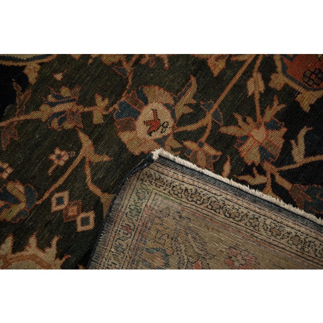 Antique Fine Malayer Carpet - 7'5" X 9'9" For Sale - Image 13 of 14
