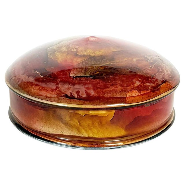 Red Glass Box, France, 1970s For Sale - Image 12 of 12