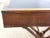 Vintage Brandt Campaign Style X-Base Writing Desk With Brass Details For Sale - Image 12 of 14
