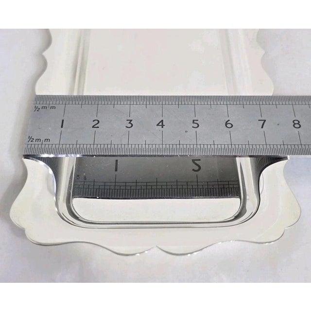 Vintage Sterling Silver Pen Tray from Francis Howard Ltd, Sheffield, 2000 For Sale - Image 12 of 13