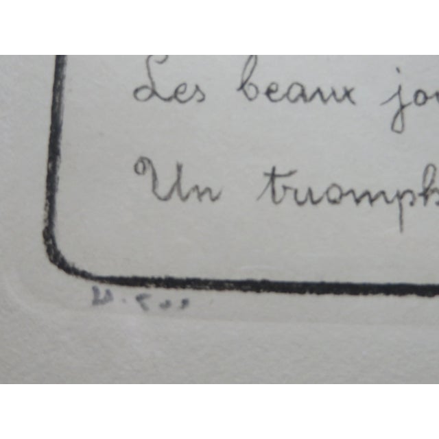 Honoré Daumier Honore Daumier Pair of Caricatures Framed & Matted Prints For Sale - Image 4 of 10