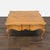 This classic wooden coffee table features a parquet-style top and elegant curved legs. It has a hidden drawer for extra...
