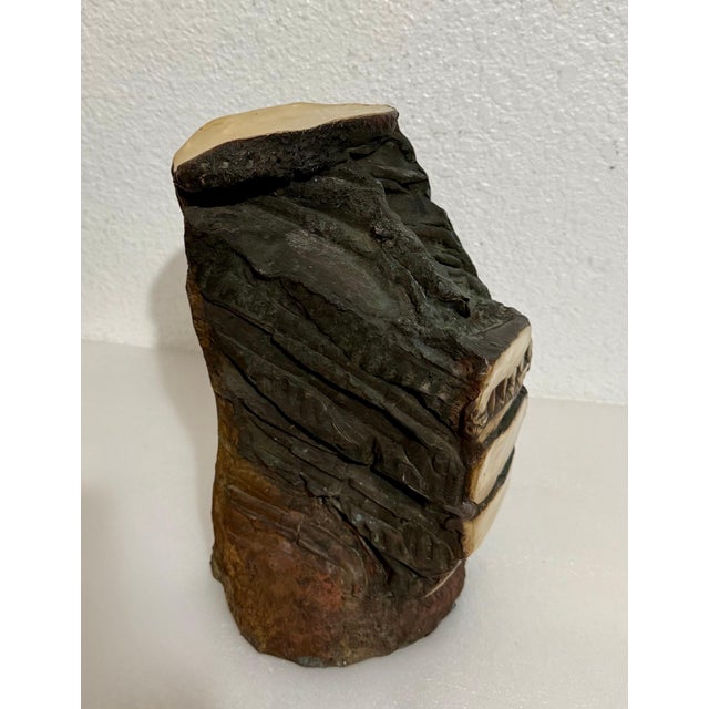 Early 20th Century Enrico Donati, Enrico Donati Abstract Expressionist Brutalist Bronze Sculpture Surrealist Art For Sale - Image 5 of 18