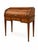 Small Louis XVI Roll-Top Secretary Desk with Marquetry in Latticework Pattern, 1930s For Sale - Image 4 of 13