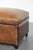 Textile Sheepskin Ottoman with Black Piping For Sale - Image 7 of 9