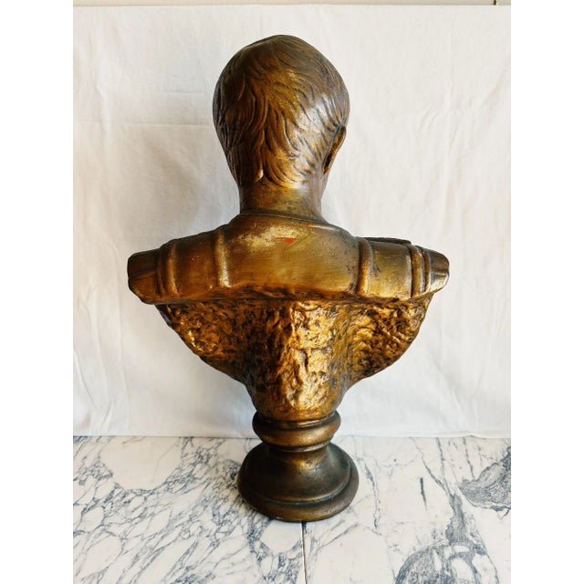 1970s Bust of Cesar Augustus For Sale - Image 9 of 13