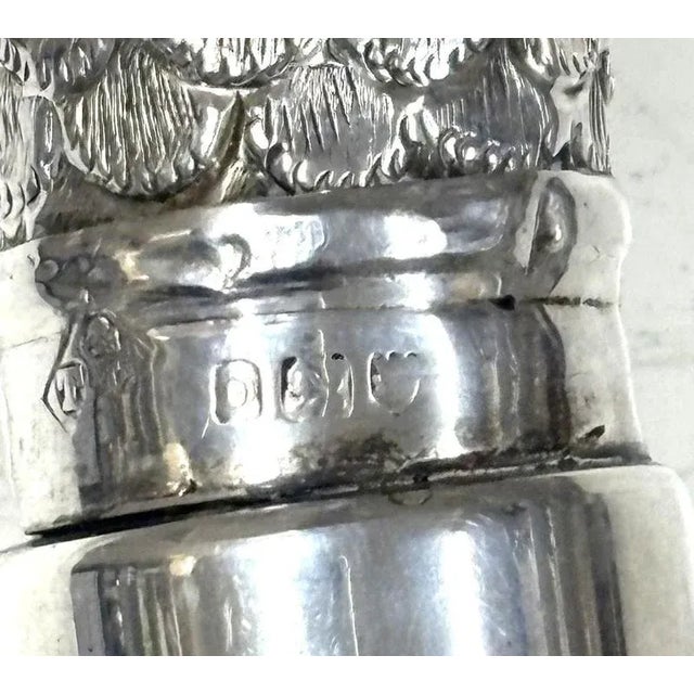 Antique Walking Stick Cane with Silver Duck Head, 1890s For Sale - Image 12 of 13