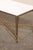 Mid 20th Century French White Marble & Brass Coffee Table For Sale - Image 12 of 12