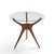 Vladimir Kagan for Dreyfuss Mid Century Walnut Tri-Symmetric Sculptural Side Tables - Pair For Sale - Image 9 of 11