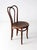 Brown Antique Thonet Austria Bentwood Chair With Embossed Wood Seat For Sale - Image 8 of 15