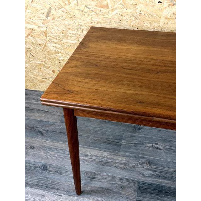 Vintage Danish Teak Dining Table, 1960s For Sale - Image 4 of 17