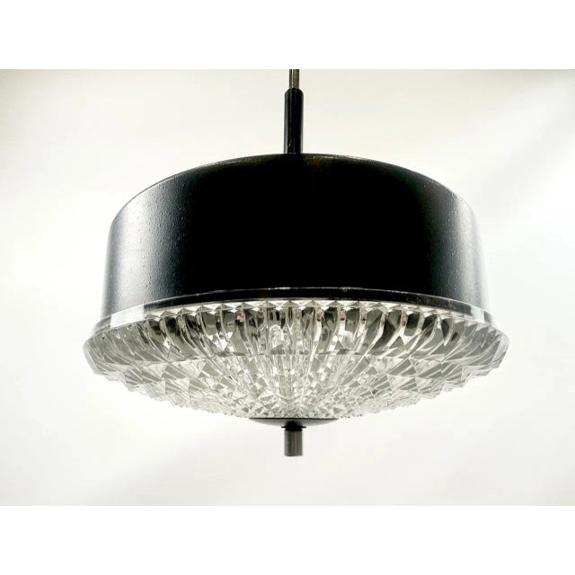Mid-Century Pendant Lamp from Elektro Instala Jilove U Decina, 1970s For Sale - Image 4 of 10