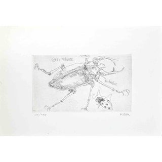 Sergio Barletta, Insects, Etching, 1974 For Sale
